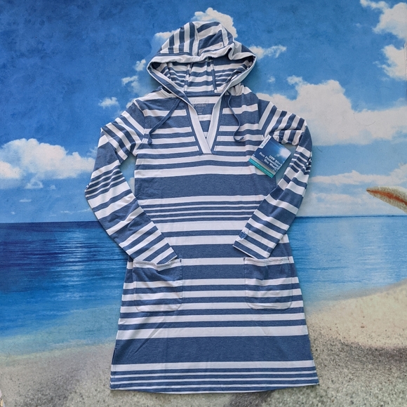 Coolibar Catalina Beach Cover-Up Dress xxs - Picture 2 of 10